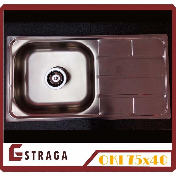 Terlaris Bak Cuci Piring / Kitchen Sink Oki 75X40
