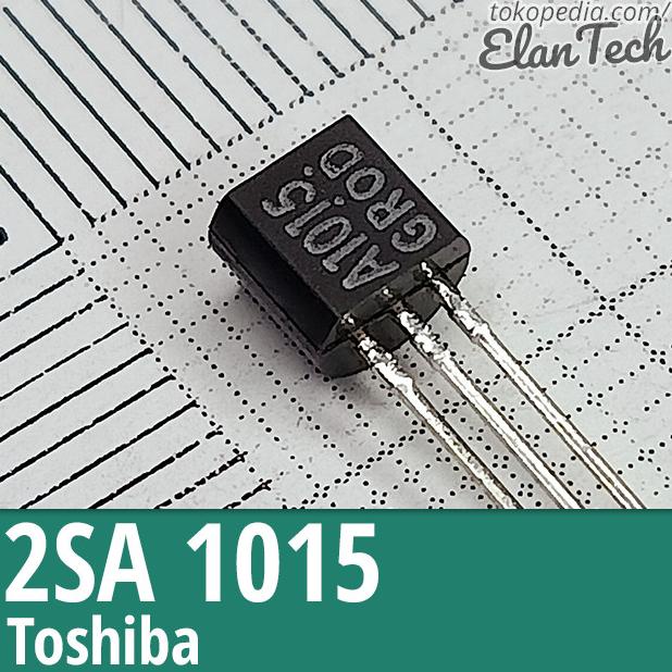 2SA1015 Original Toshiba A1015 SA1015 1015GR PNP Transistor Elan73c Berkualitas