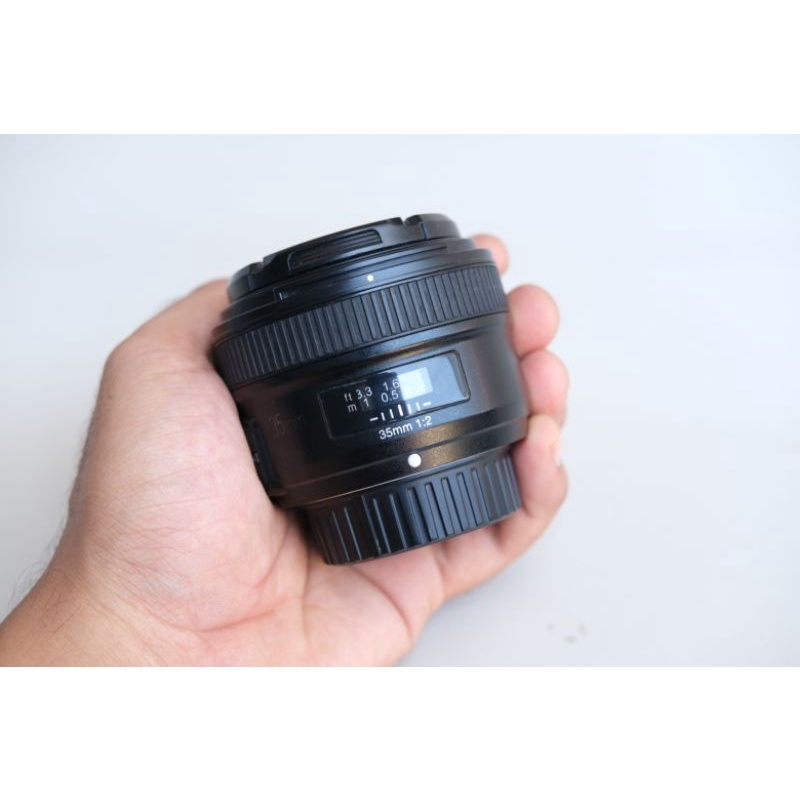 YONGNUO 35MM F2 NIKON DAN YONGNUO 50MM F1.8 NIKON LENSA FIX YONGNUO 35MM F2 LENSA YN 35MM F2 LENSA F