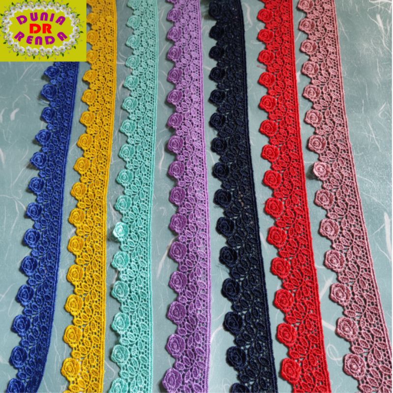 Renda giper lebar 3,8cm ,permeter