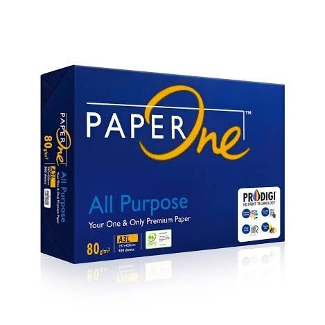 

Kertas A3 80 gram PaperOne Hvs putih