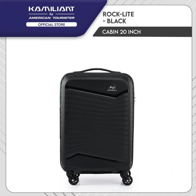 Kamiliant by American Tourister Rock Lite Cabin 20 inch - Black