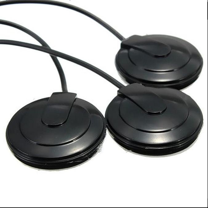 Pickup Tempel Transducer 3 Piezo 6,35mm With Fishman Jack keh01