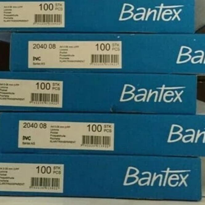 

Baru Pp Pocket A.4 2040 08 Bantex Isi 100 Lbr Original