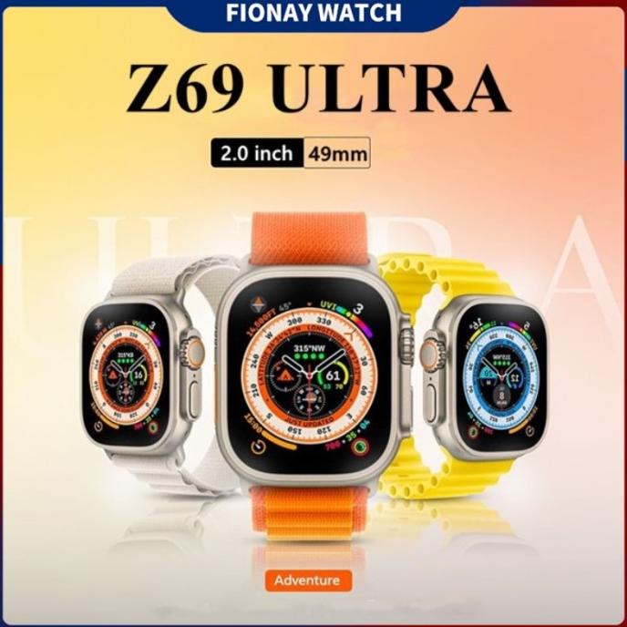 Iwo Ori Z69 Ultra Max Smart Watch Gps 49Mm Nfc Door Access Unlock Thegarden00