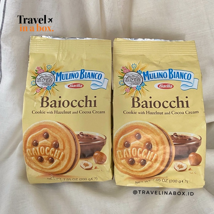 

Mulino Bianco Baiocchi Choco Hazelnut Biscuit - Snack Import