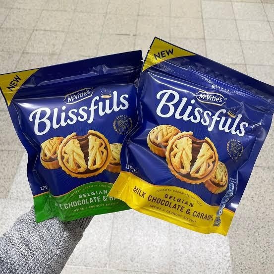 

MCVITIES BLISSFULS 228 GR