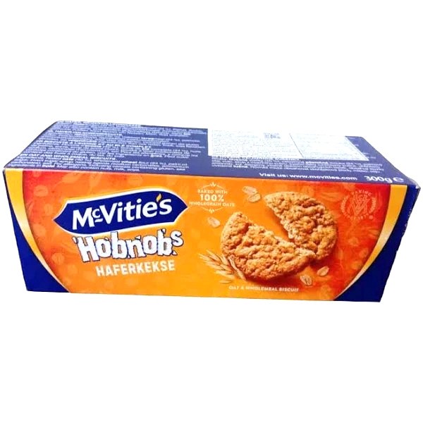 

MCVITIES Hobnobs Haferkekse Oat Crunch/Wholemeal Biscuit 300gr