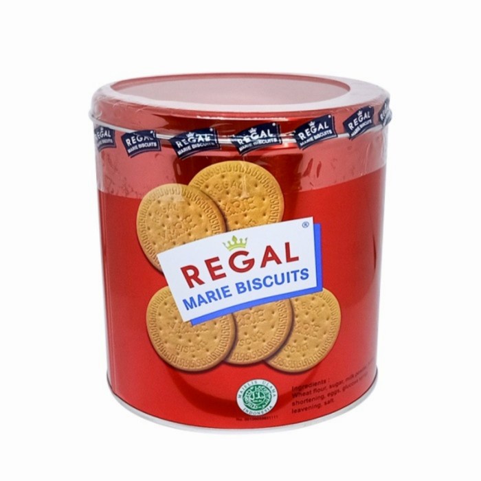 

Biskuit Marie Regal Kaleng 550gr