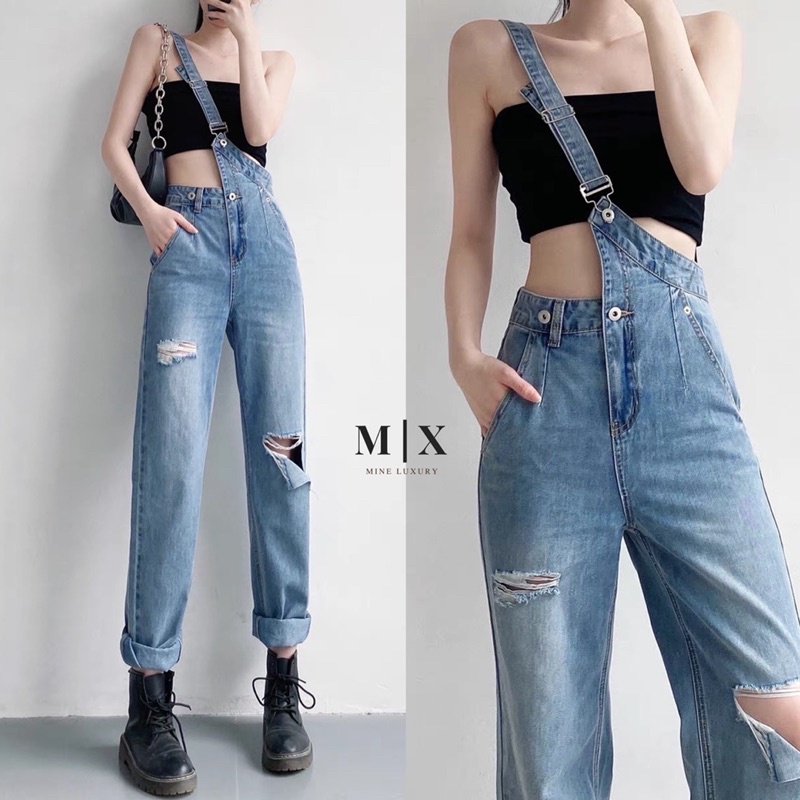 Overall ✫OVERALL 3WAYS WEAR CELANA KODOK IMPORT JEANS MX621✡