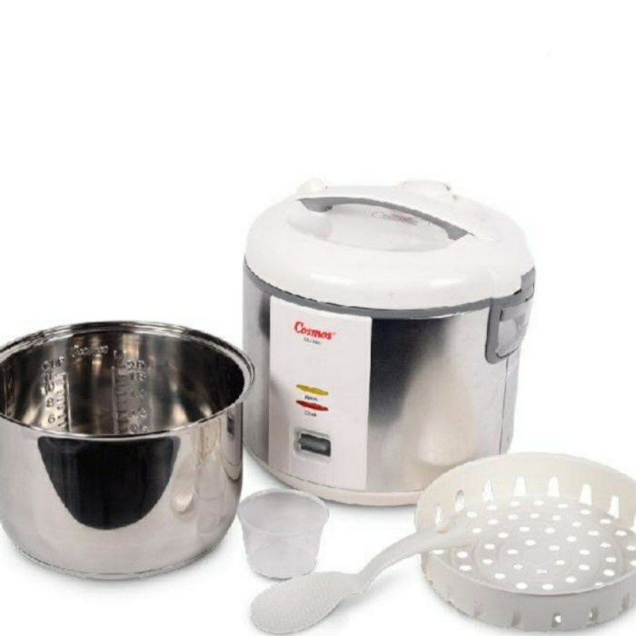 COSMOS RICE COOKER STAINLES STEEL CRJ 9303 kapasitas 2liter