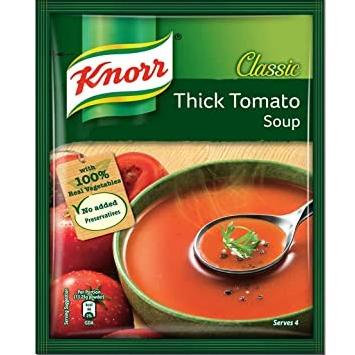 

------] KNORR THICK TOMATO SOUP