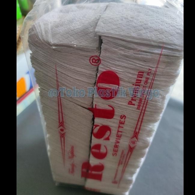 =+=+=+] Tisu / Tissue Makan Resto Belah Dua - Isi 500 Lembar