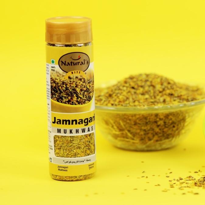 

{{{{}}] NATURALS BITE JAMNAGARI MUKHWAS 130GM