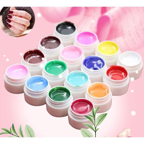 Terlaris 1 Set Isi 12 Warna Gel Painting Color Set Painting Gel Colors Gelpaint