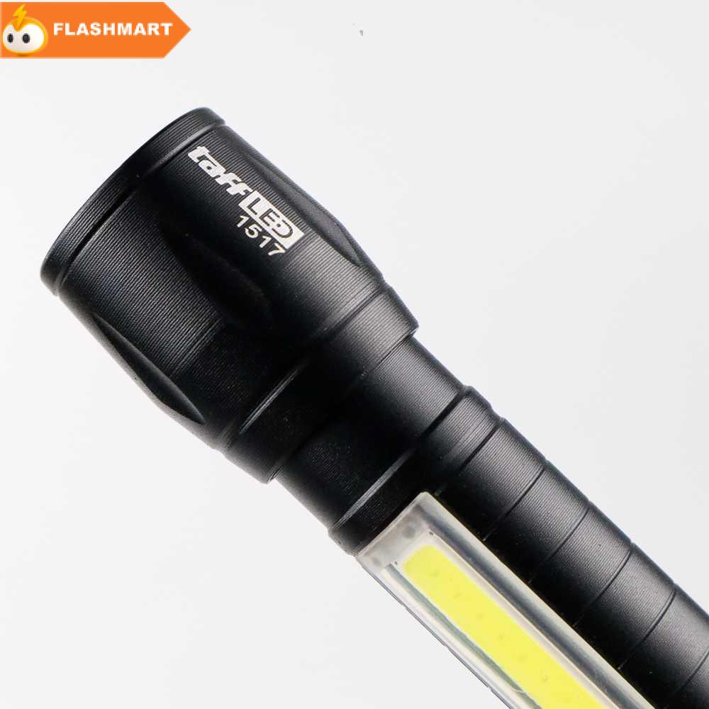FLASHMART Senter LED USB Rechargeable Q5 + COB 2300 Lumens - 1517