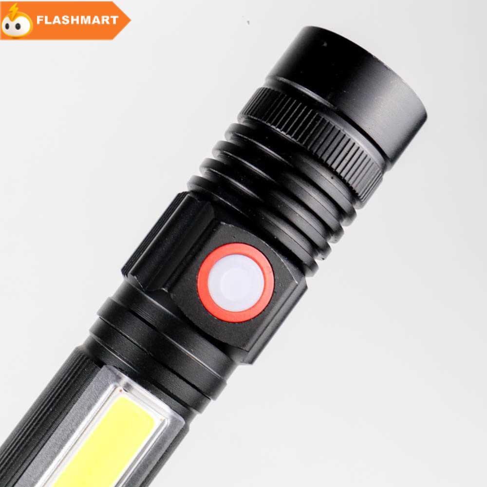 FLASHMART Pocketman Senter LED Rechargeable XML T6 + COB 1200 Lumens - P2