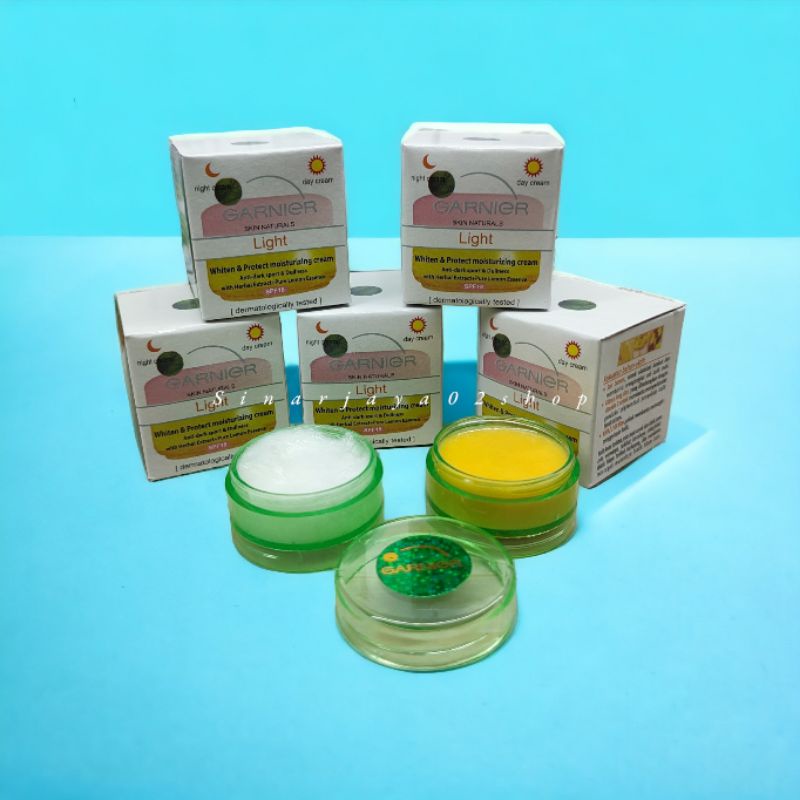 CREAM GARNIER susun SIANG DAN MALAM WHITENING CREM ORIGINAL