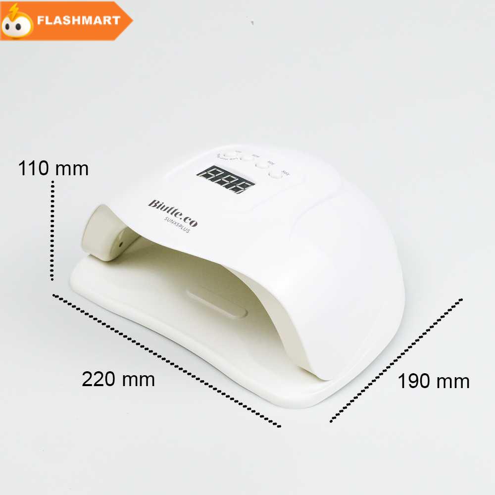 FLASHMART Pengering Kutek Kuku UV LED Nail Dryer 72 W 36 LED - X5 Plus