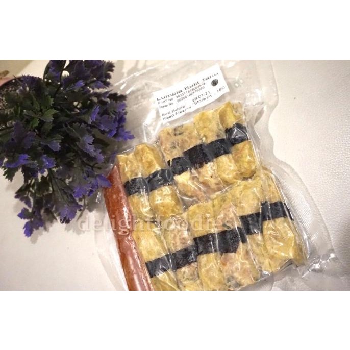 

Lumpia Kulit Tahu Dimsum isi 12pcs (Frozen)