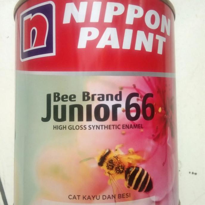 Sale Cat Besi Cat Hitam Cat Kayu 1Kg Cat Minyak Cat Nipponpaint Junior 66 Termurah