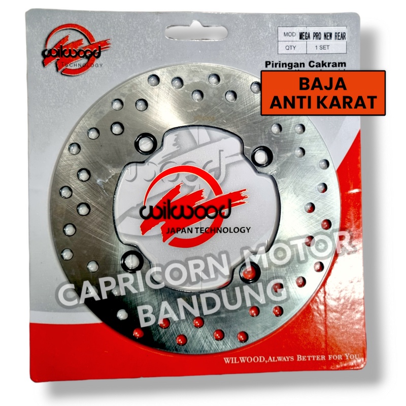 Piringan Cakram Belakang MEGA PRO NEW DISC WILWOOD