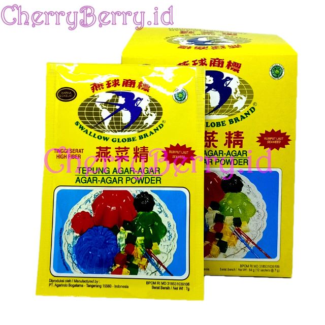 

Agar Swallow Globe/Isi 12pcs x 7gr