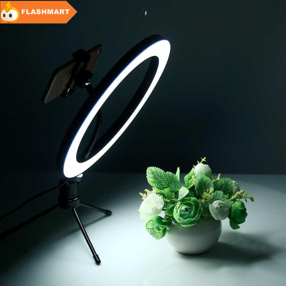 FLASHMART Lacyfans Halo Ring Light LED 120 LED 10 Inch Holder+Mini Tripod - RL-128