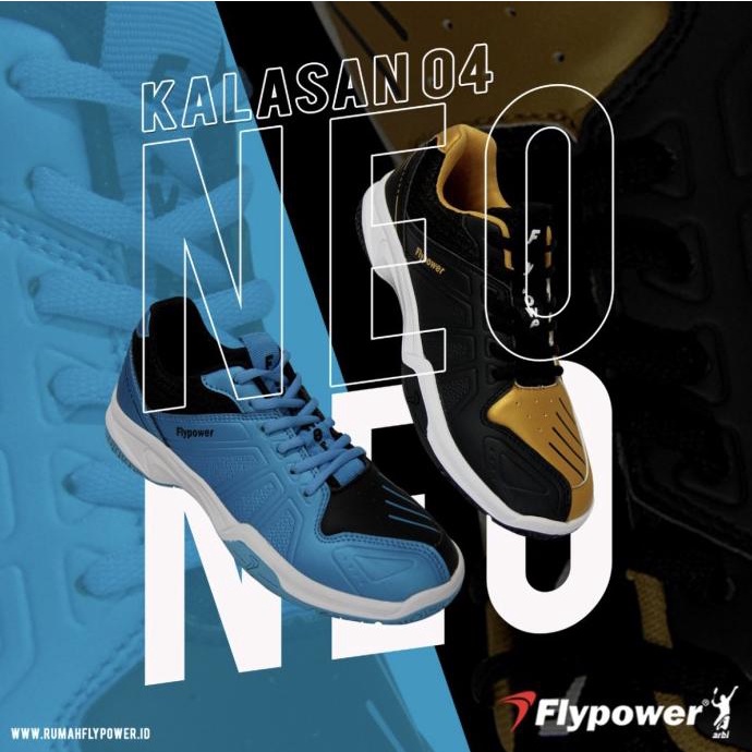 Sepatu badminton flypower kalasan 04 neo