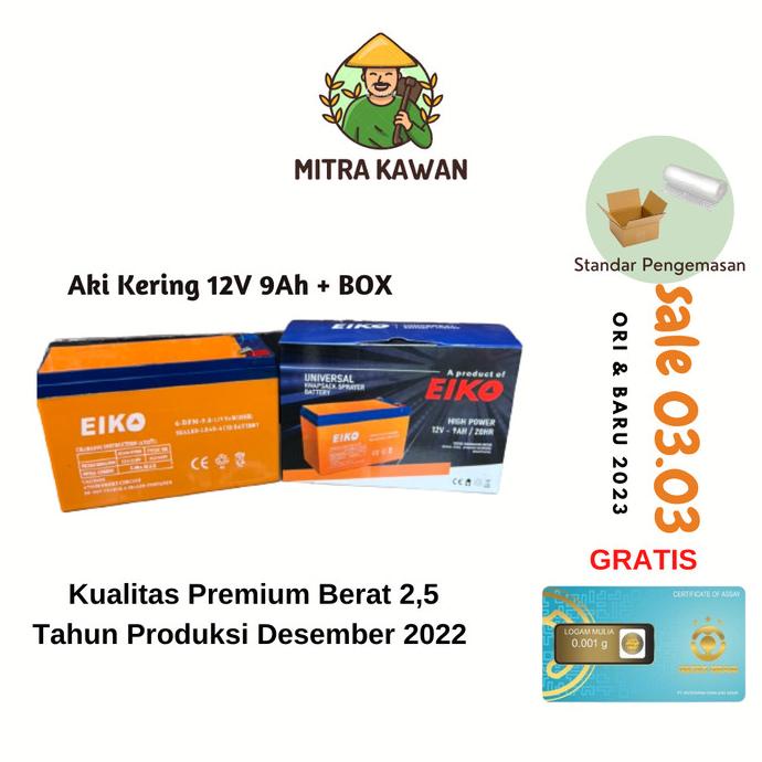 Aki Kering 12V 9Ah Aki UPS Battery UPS 12V 9Ah