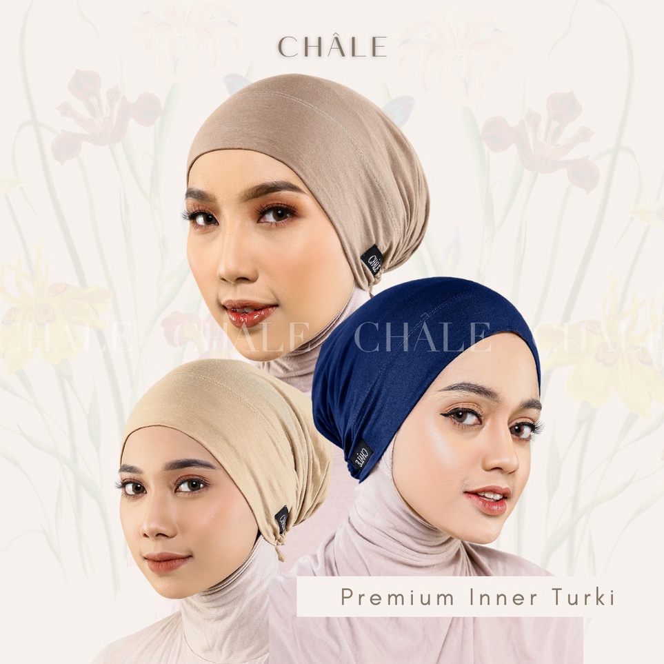 [KODE FSCU8] Chale Premium Inner Turki Kaos/ Inner Ciput Hanum Tali