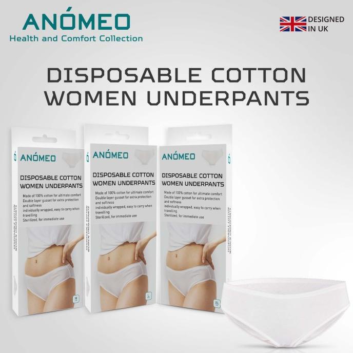 ANOMEO CELANA DALAM WANITA KATUN SEKALI PAKAI DISPOSABLE AN2431