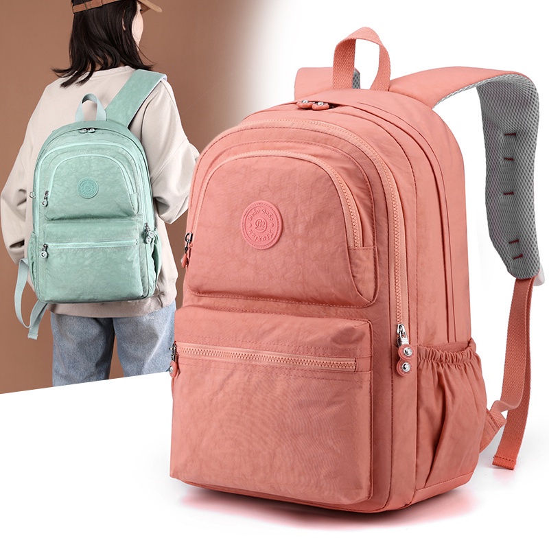 Ocean Sky - Tas ransel wanita BOBO 6025 muat laptop 18in Bahan polyester anti air