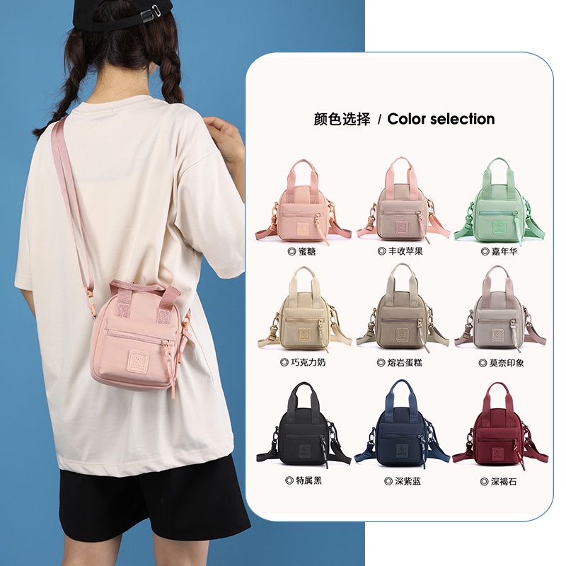 Tas selempang BOBO FASHION 750-7  tas selempang wanita original import termurah tas wanita nilon waterproof