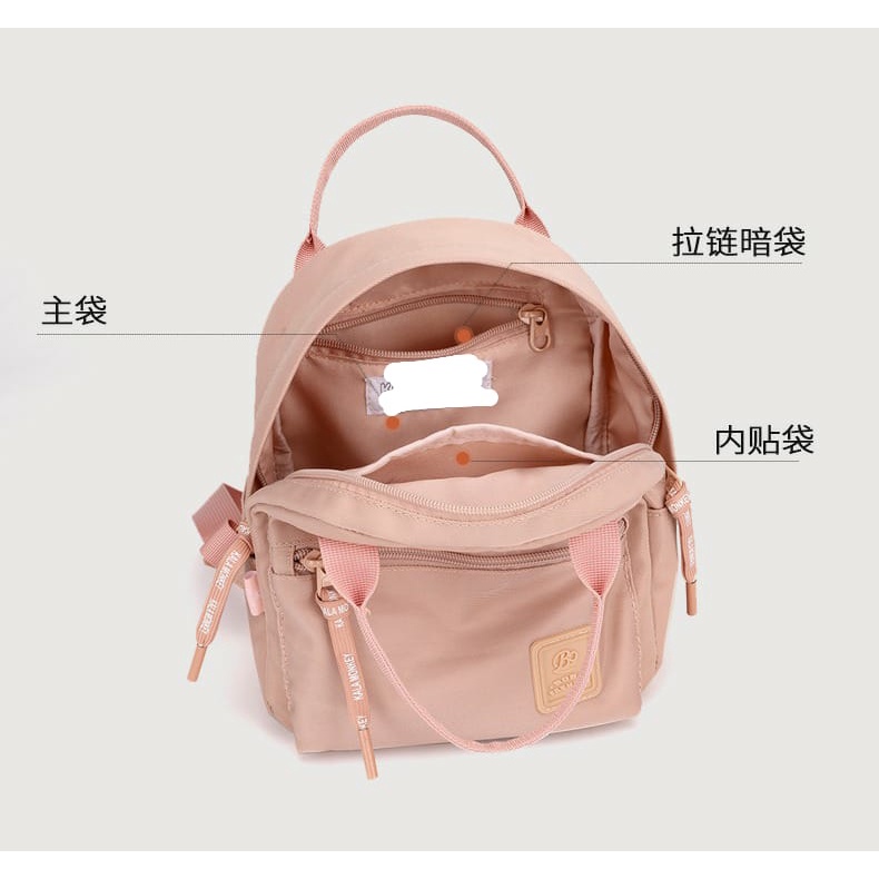 Tas ransel BOBO FASHION 3072 tas ransel wanita original import backpack wanita waterproof