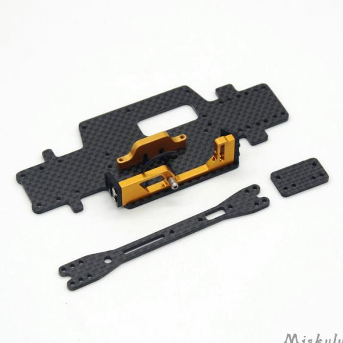 PROMO LIMITED CNC CHASSIS PENGGANTI BAHAN SERAT KARBON UNTUK WLTOYS 1 / 28 TERMURAH