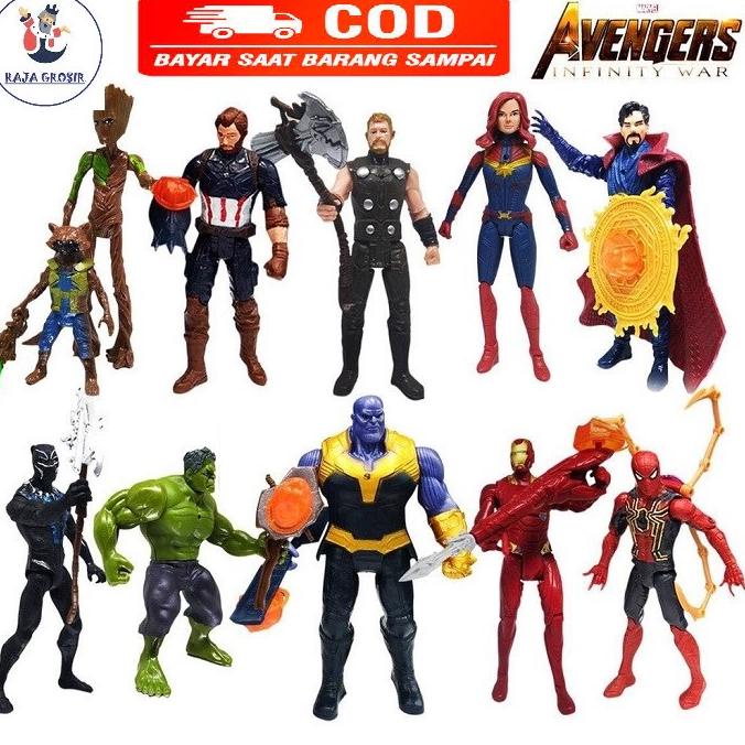 Mainan Marvel Avengers / Mainan Anak Avengers / Action Figure Avengers