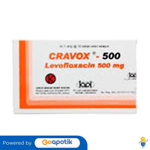 CRAVOX 500 MG BOX 10 TABLET