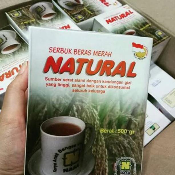 

NATURAL SERBUK BERAS MERAH 500gram Best Seller