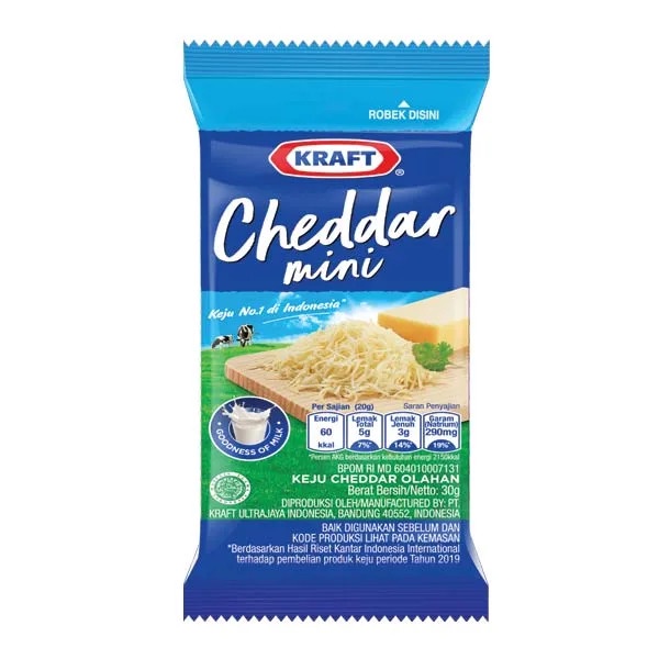 

Kraft Cheddar Mini 35gr