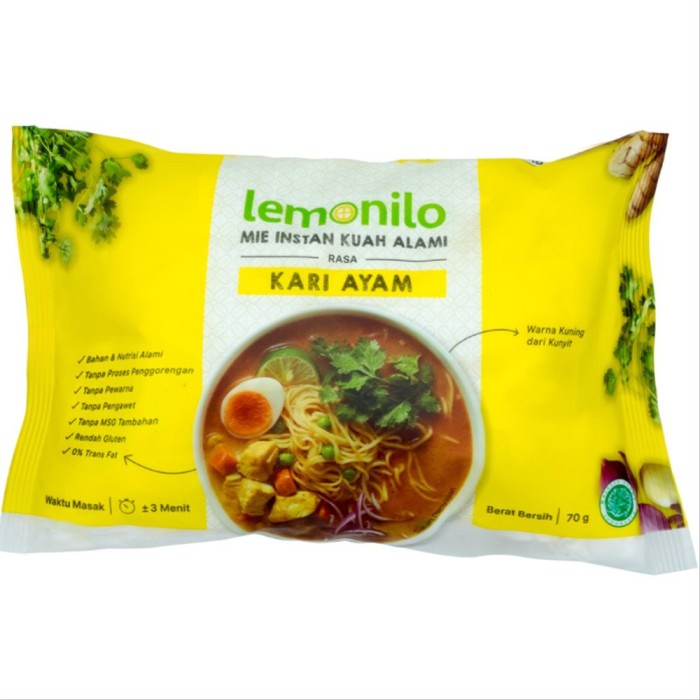 

Lemonilo Mie Kari Ayam 70gr