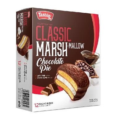 

Tastee Classic Marsh Mallow Choco Pie 300gr