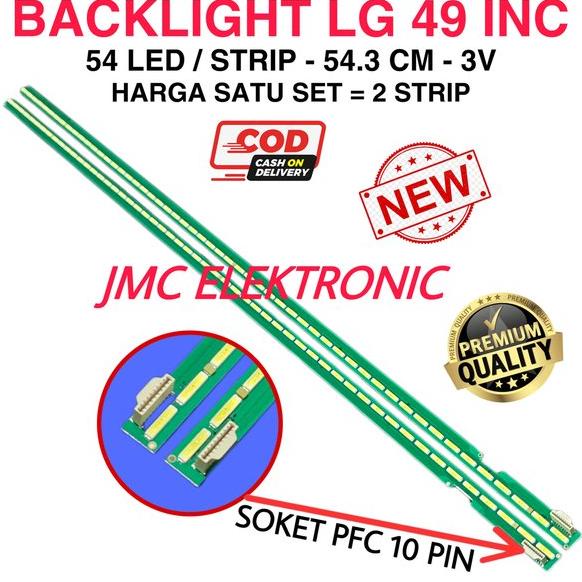 Backlight TV LG 49 Inch 49UF770T 49UF850T 49UF770 49UF850 49UF LAMPU BL 49IN