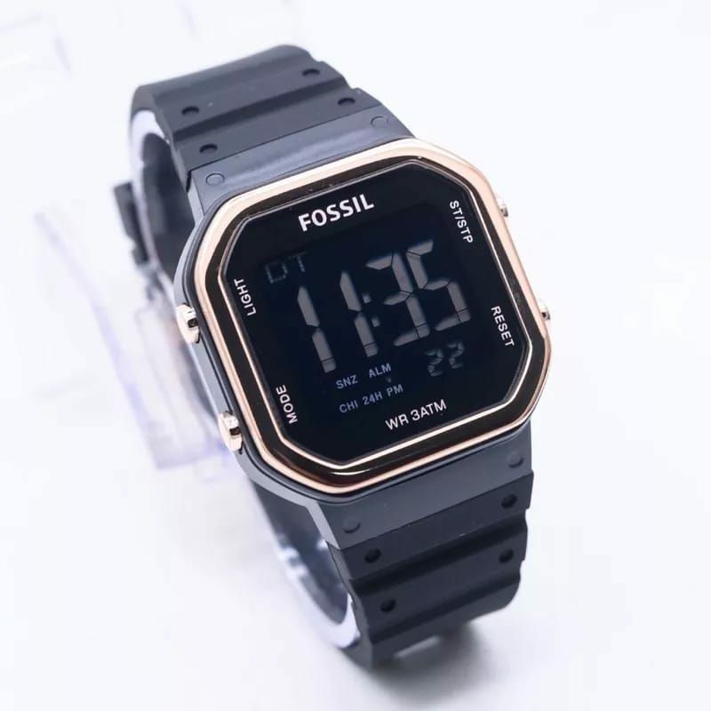 Jam Tangan Fossl Pria Digital Waterproof Kasual Series Terlaris