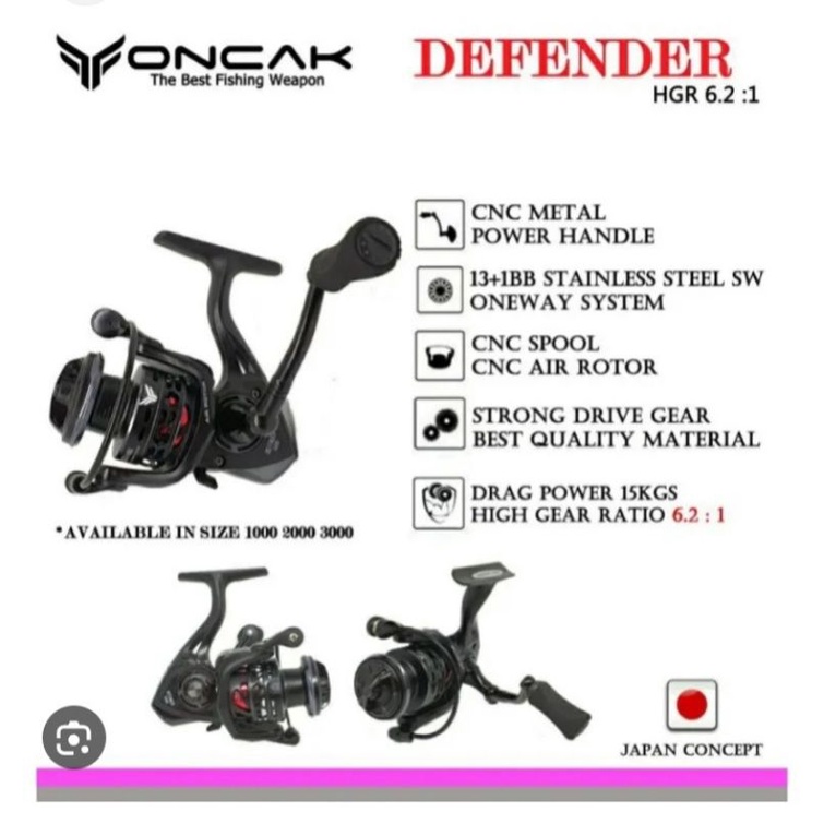 PROMO BISA COD✔ REEL ONCAK DEFENDER