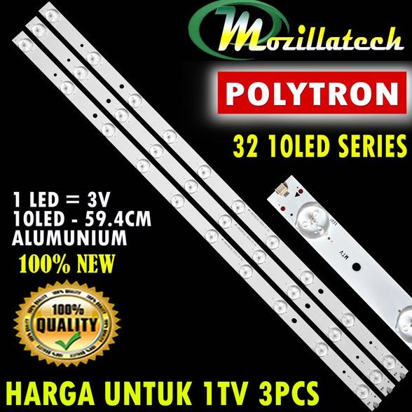 BACKLIGHT POLYTRON - BACKLIGHT TV LED POLYTRON 29 INCH I - 32 INCH I 10 LED SERI