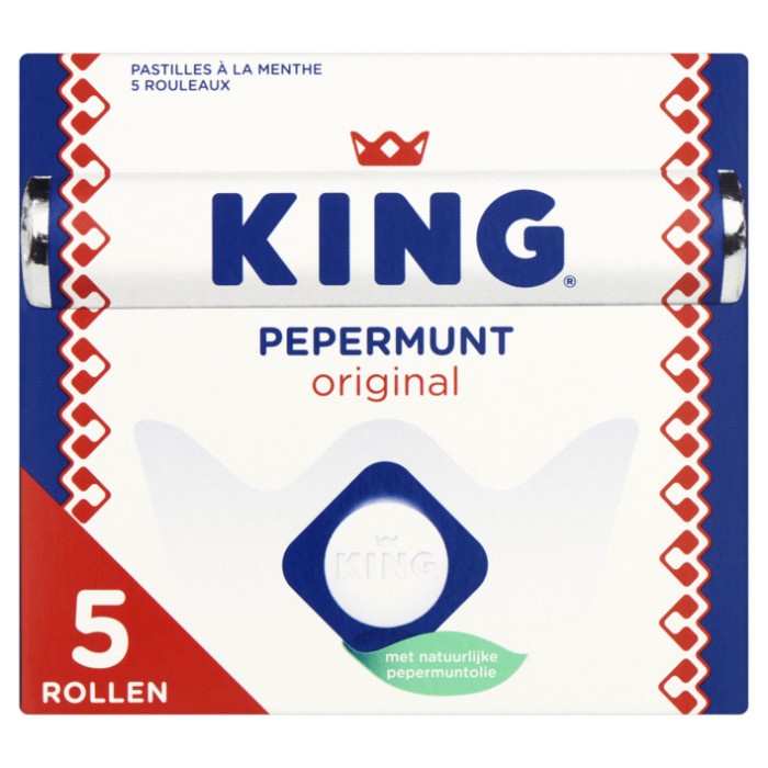 

Permen King Pepermunt original rollen