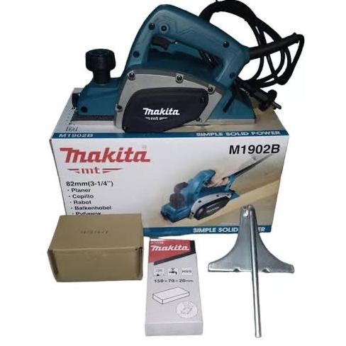 Produk Terbaik] Maktec MT 192 Mesin Serut Ketam Kayu 82mm Power Planner 580watt MT192