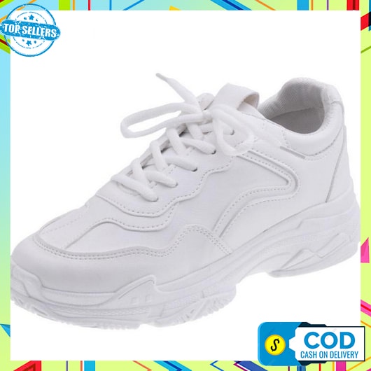 Qingshui Sepatu Kets Slip On Wanita Berkualitas Tinggi Sepatu Sneaker Wanita Sepatu Jalan Santai Wan