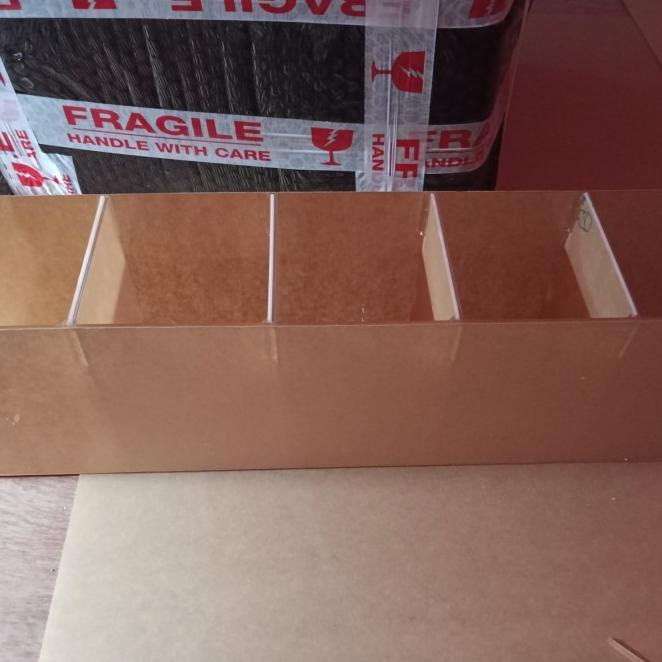 Costum Soliter Ikan Cupang Polos/Aquarium Cupang Akrilik 5 Kamar 2Mm